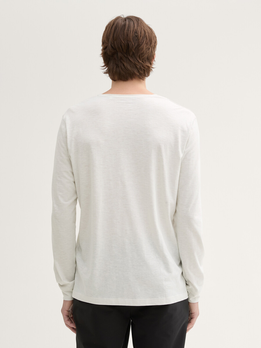 camicia base a maniche lunghe