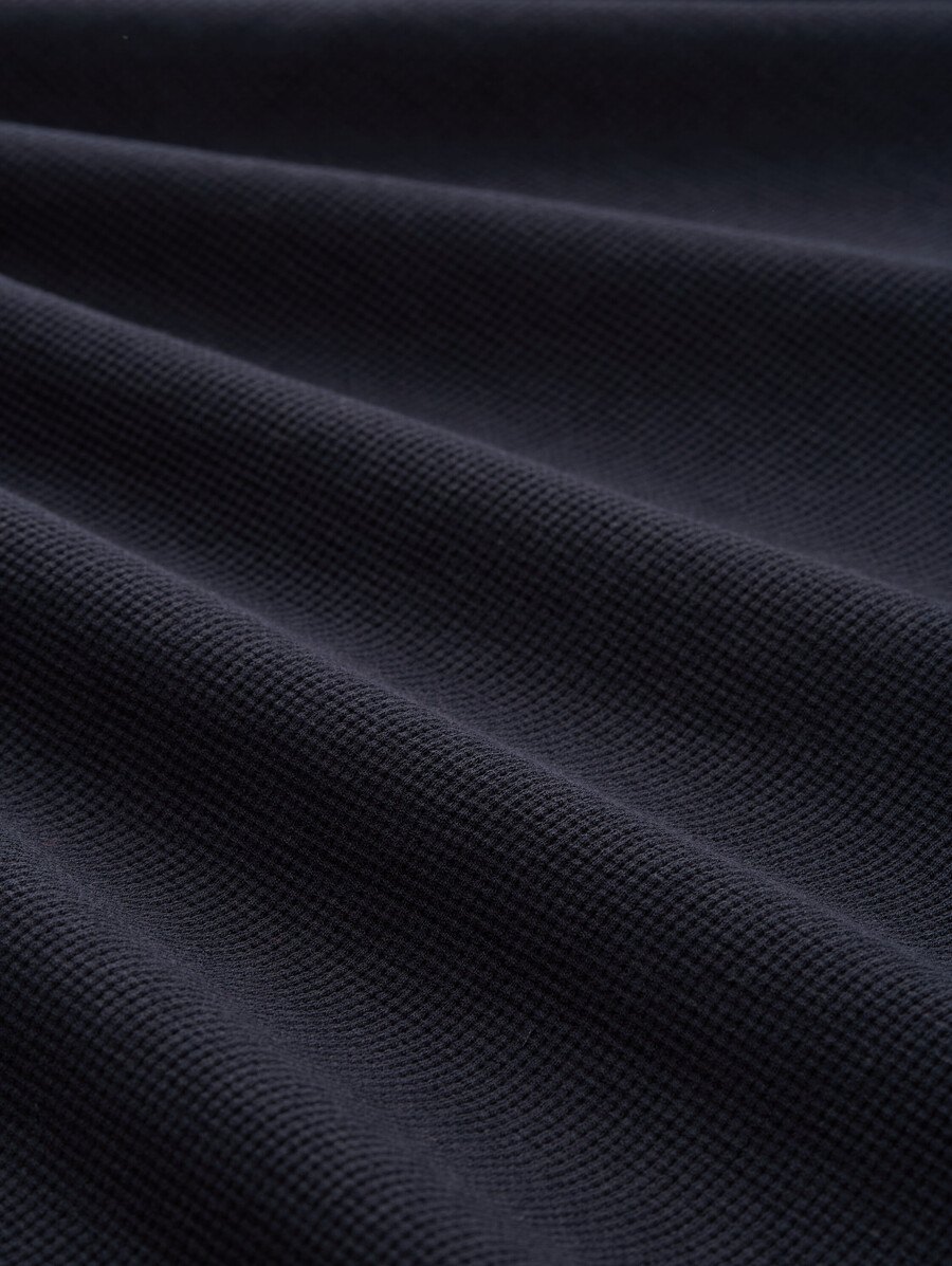 snood maglietta a maniche lunghe con trama a nido dape