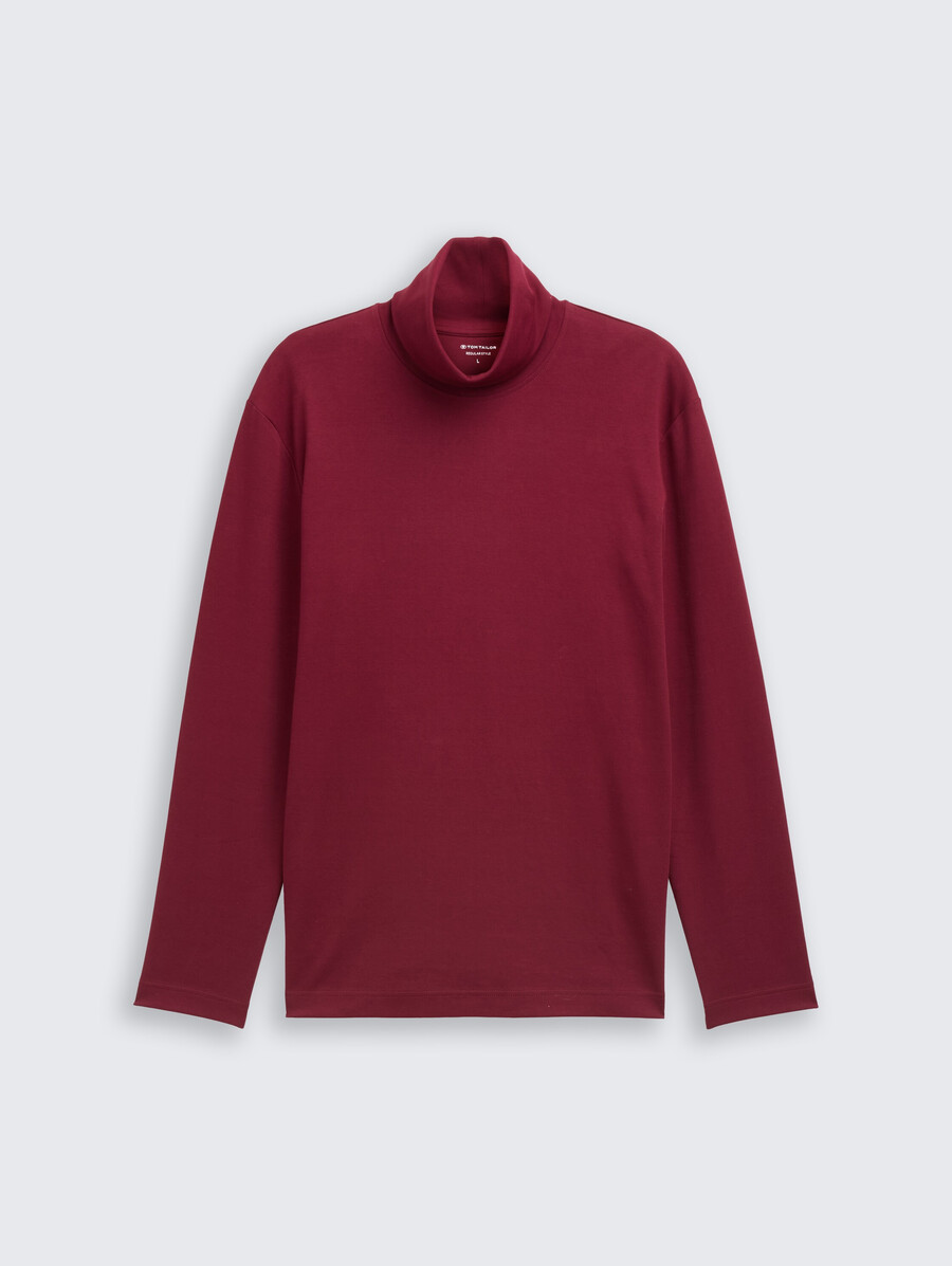 maglia a collo alto basic