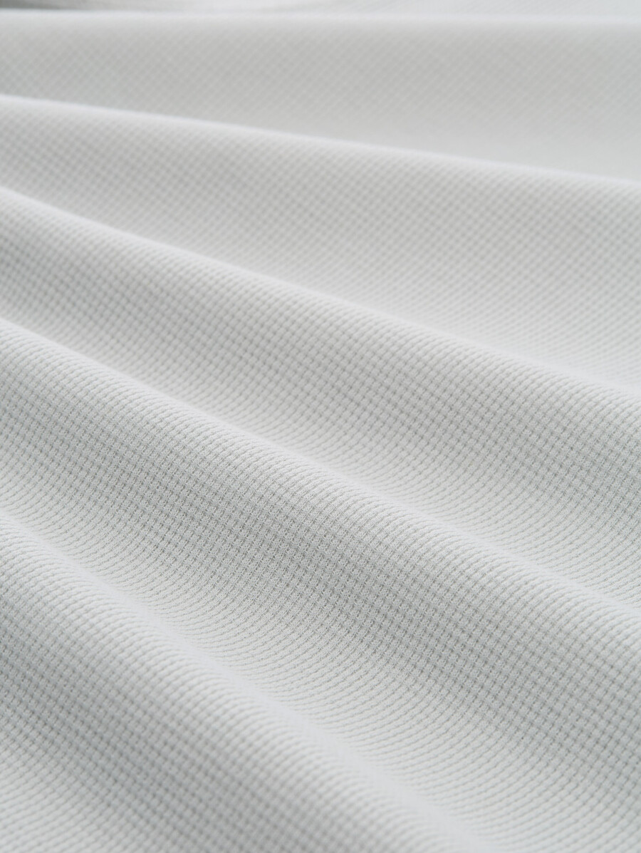 maglia a maniche lunghe con trama a nido dape