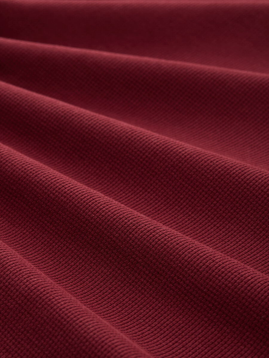 maglia a maniche lunghe con trama a nido dape