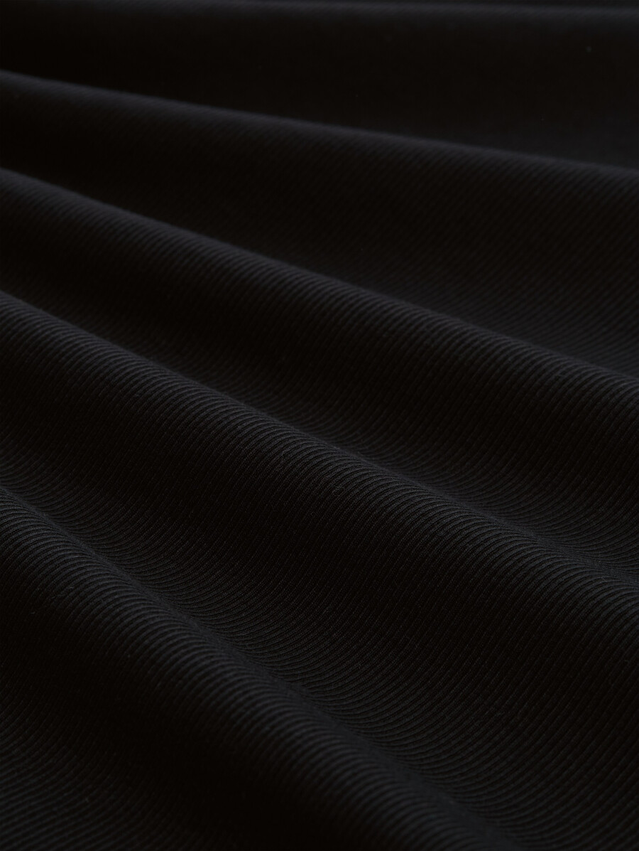 maglia a maniche lunghe con trama a coste