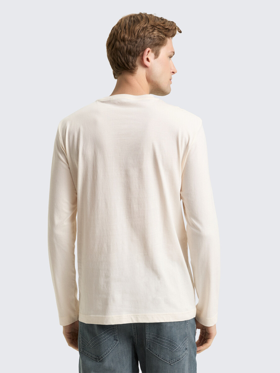 camicia a maniche lunghe in cotone