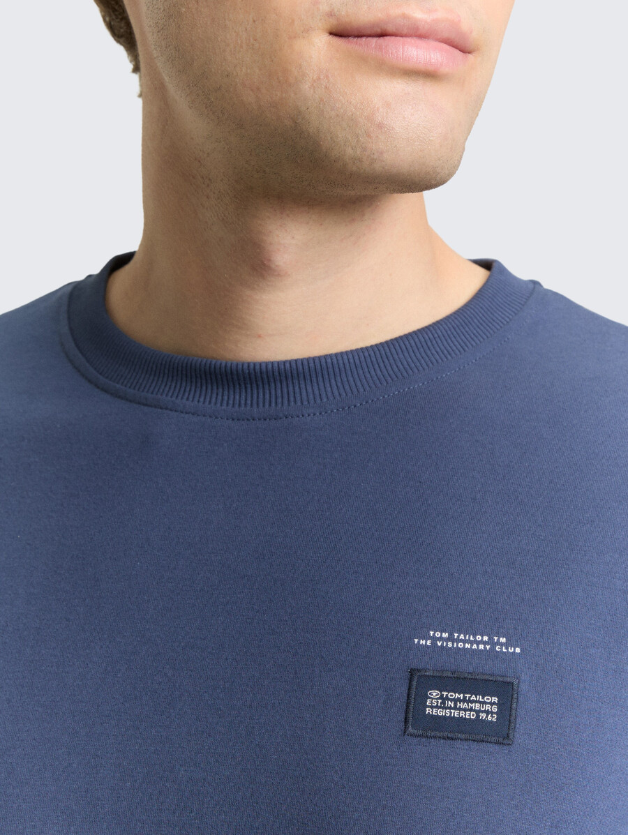 camicia a maniche lunghe in cotone