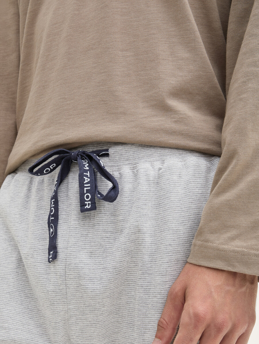 pantaloni del pigiama in look mélange