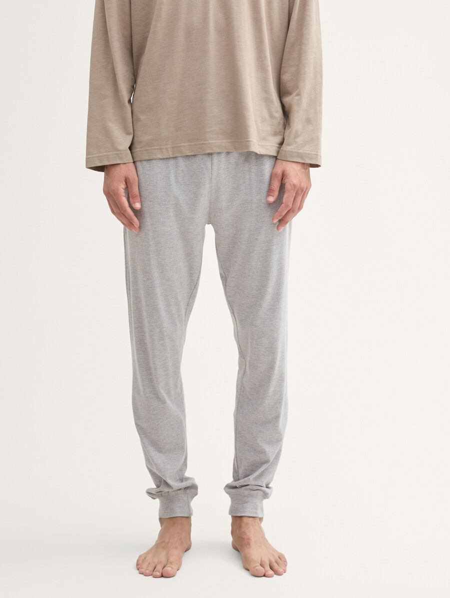 pantaloni del pigiama in look mélange