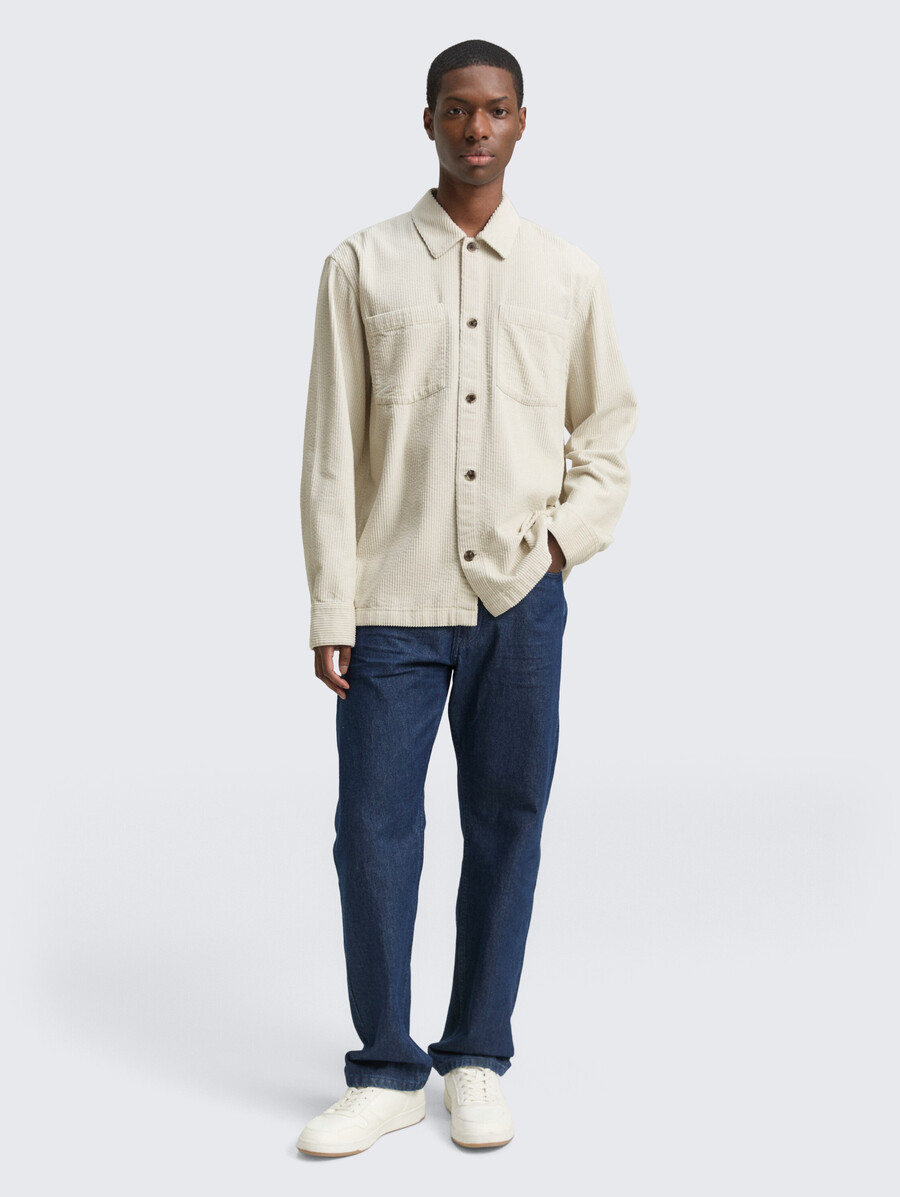 camicia in velluto a coste