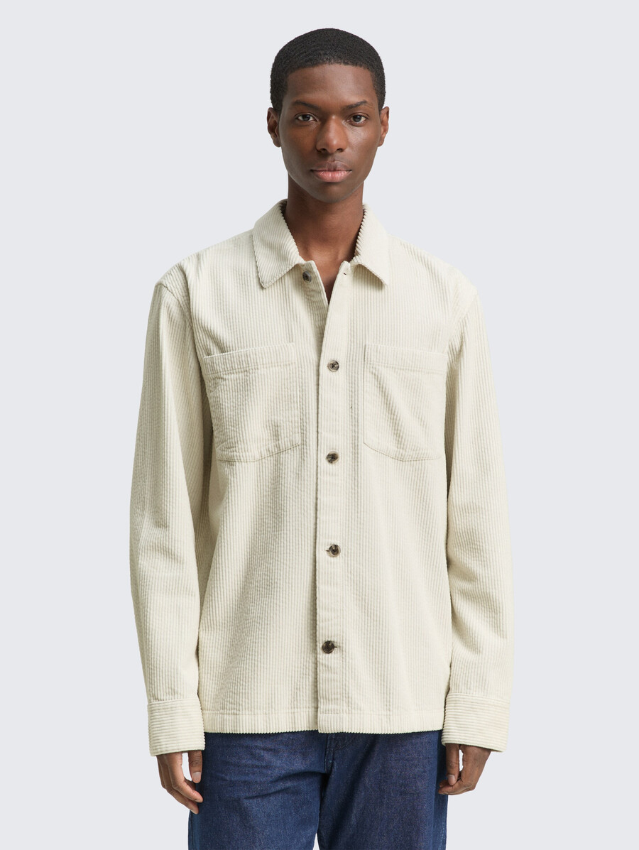camicia in velluto a coste