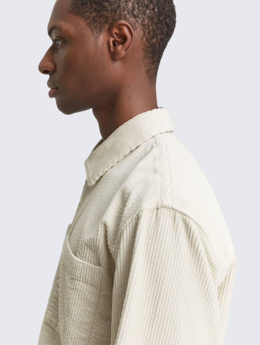 camicia in velluto a coste