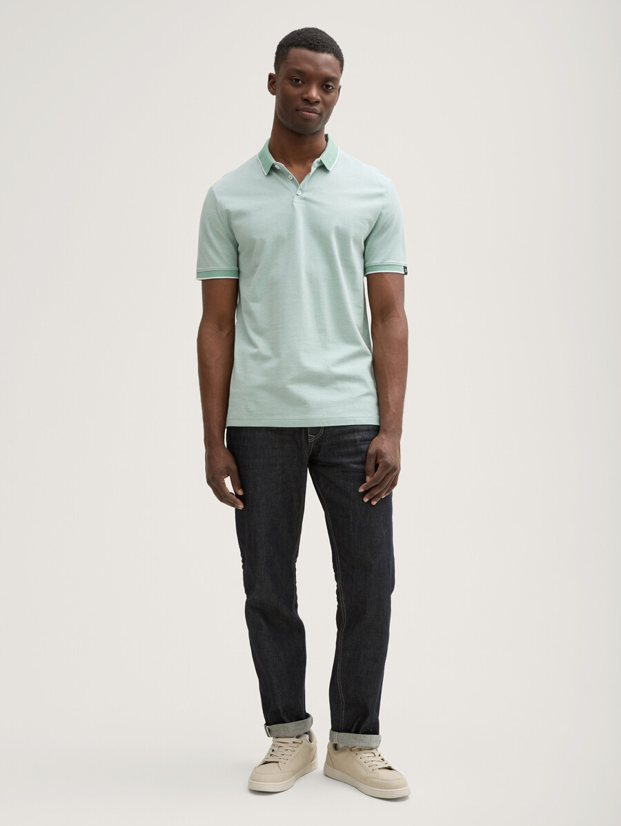 polo in piqué di cotone