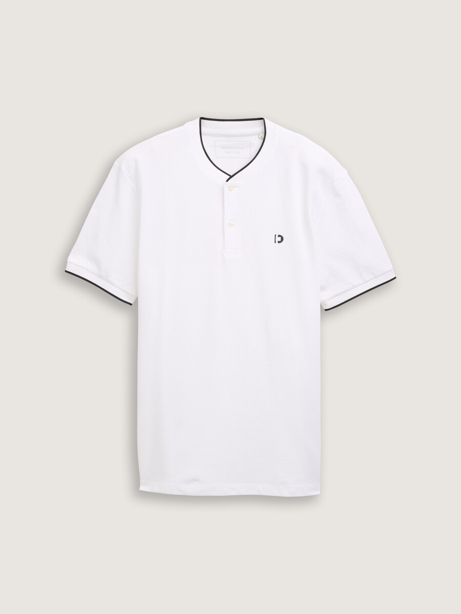 polo con colletto bomber