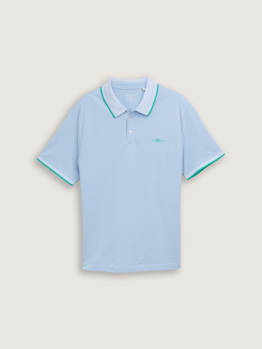 taglie forti polo in piqué elasticizzato