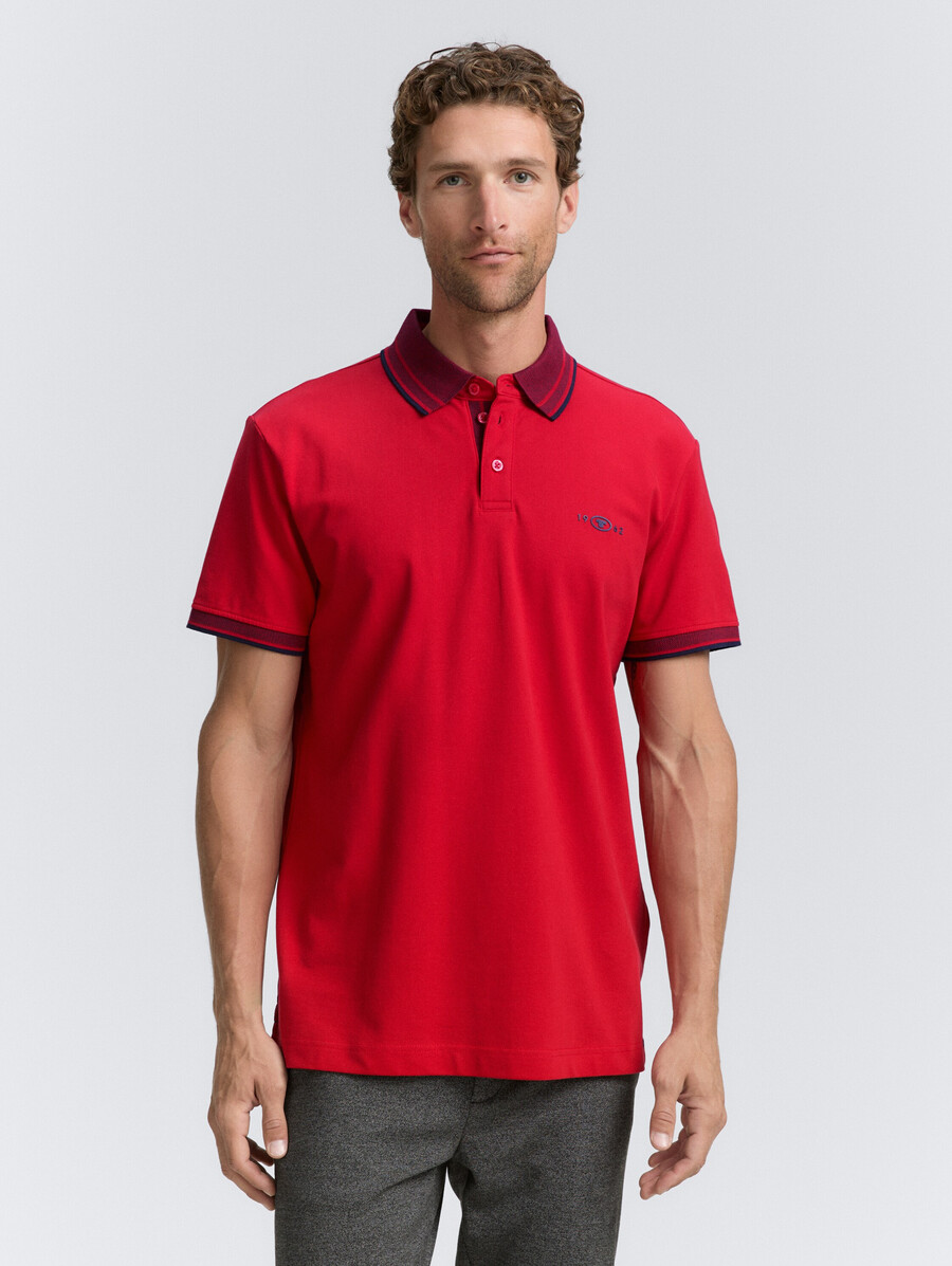 polo in piqué elasticizzato