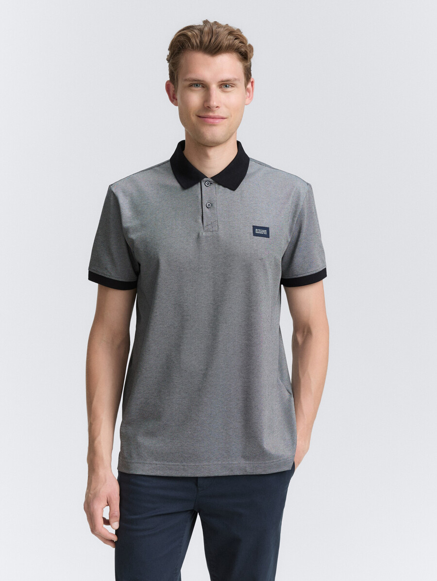 polo in piqué elasticizzato