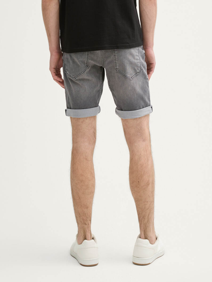 pantaloncini di jeans slim regolari ttjosh super elasticizzati