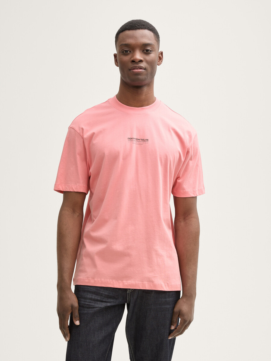 t-shirt in cotone dalla vestibilità comoda