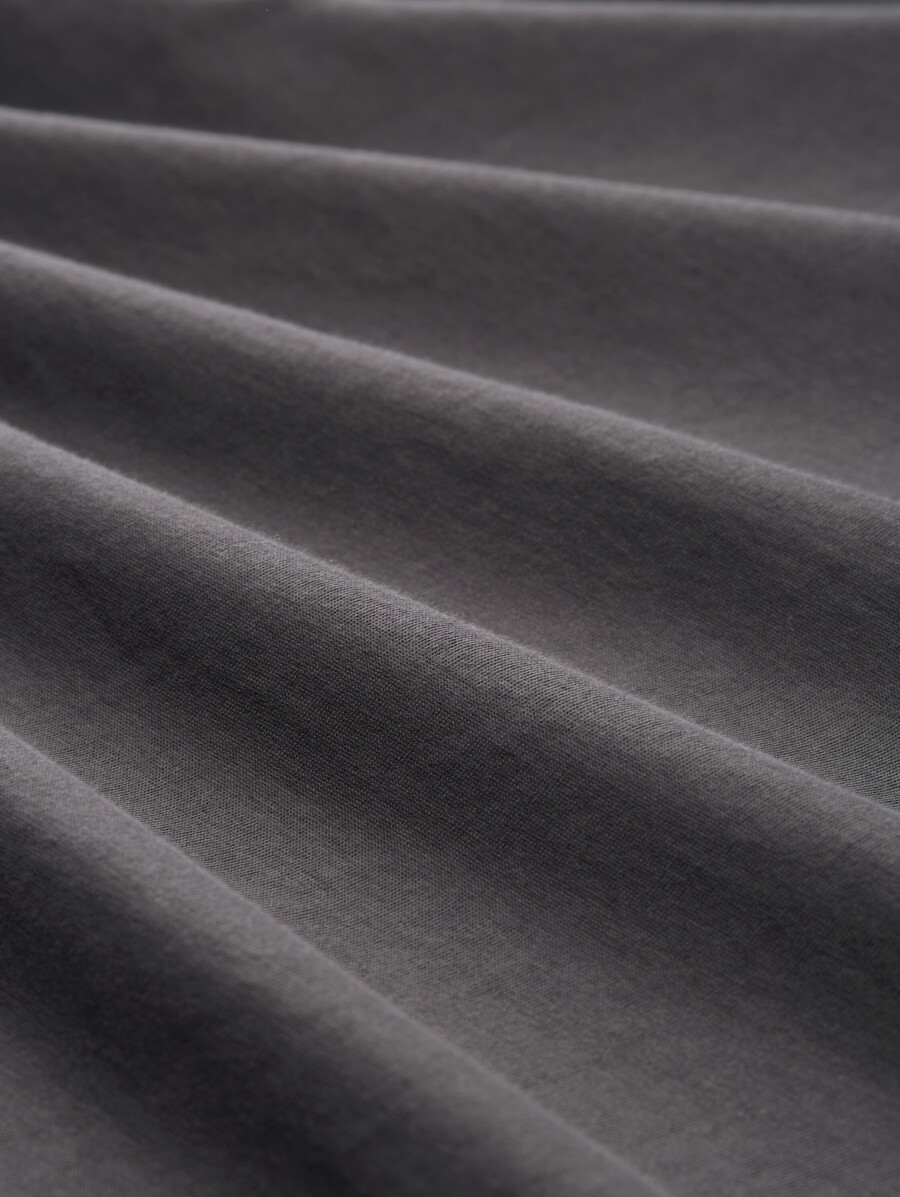 t-shirt in cotone con stampa del logo