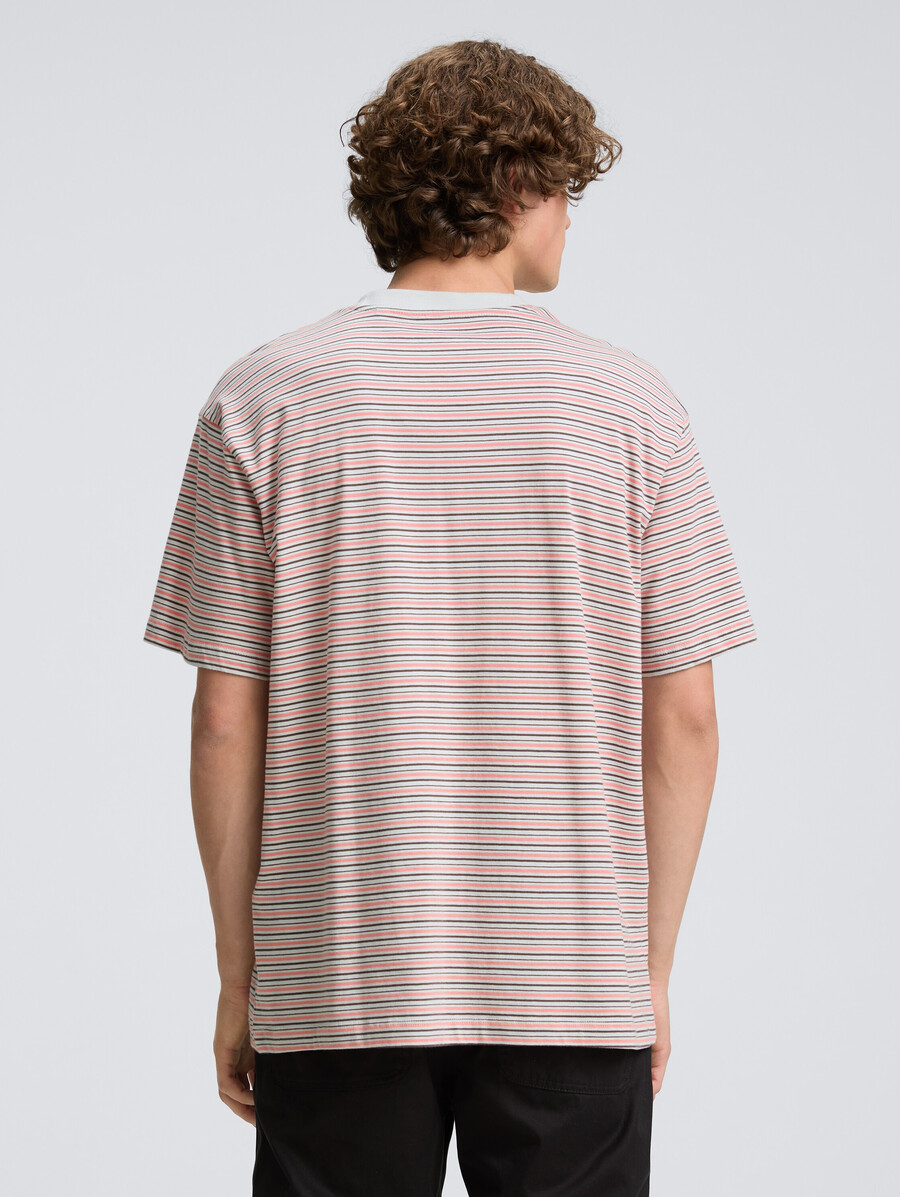t-shirt dalla vestibilità comoda con motivo a righe