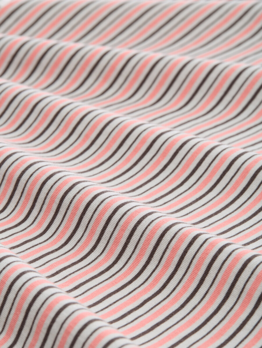 t-shirt dalla vestibilità comoda con motivo a righe