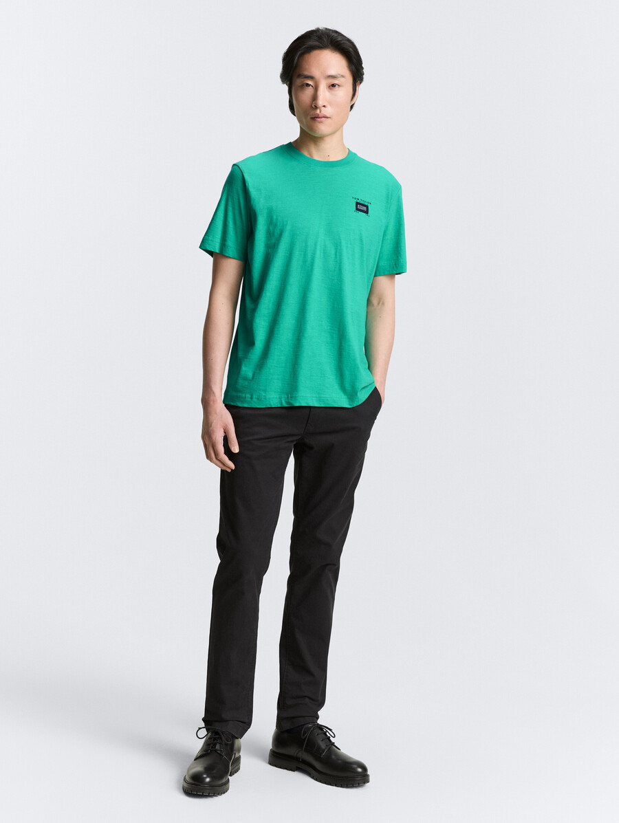 maglietta basic in look mélange