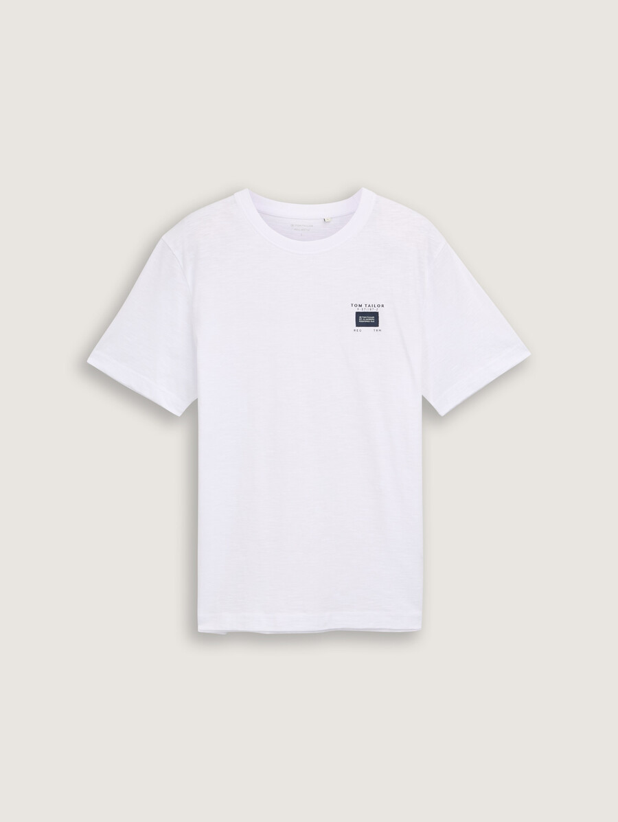 maglietta basic in look mélange