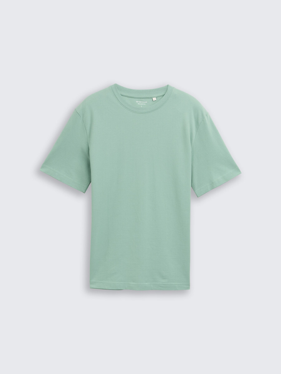 t-shirt con texture piqué