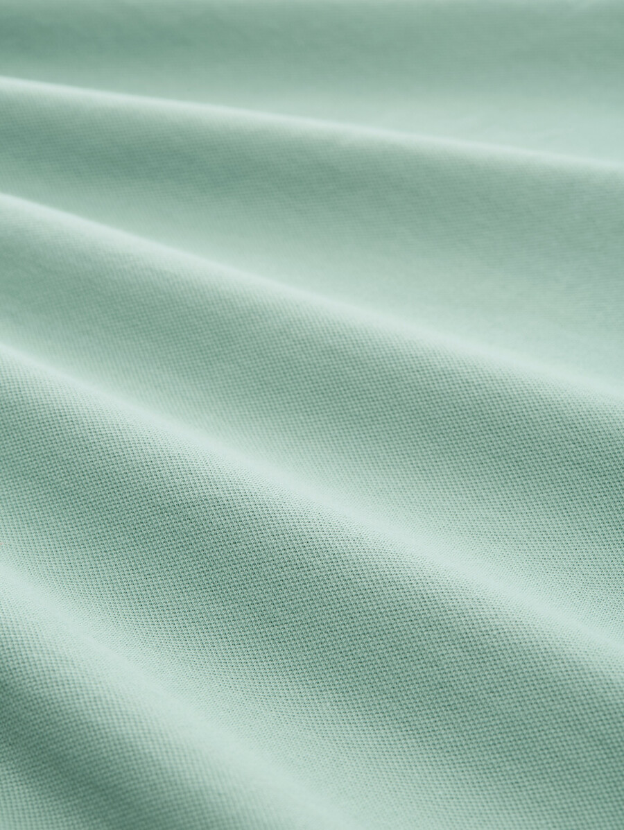 t-shirt con texture piqué
