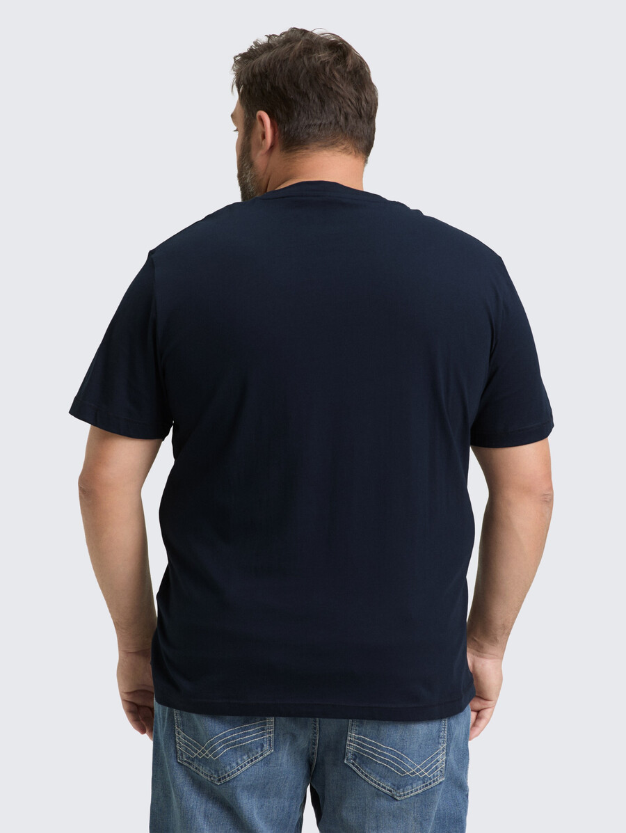 taglie forti - t-shirt con stampa fotografica