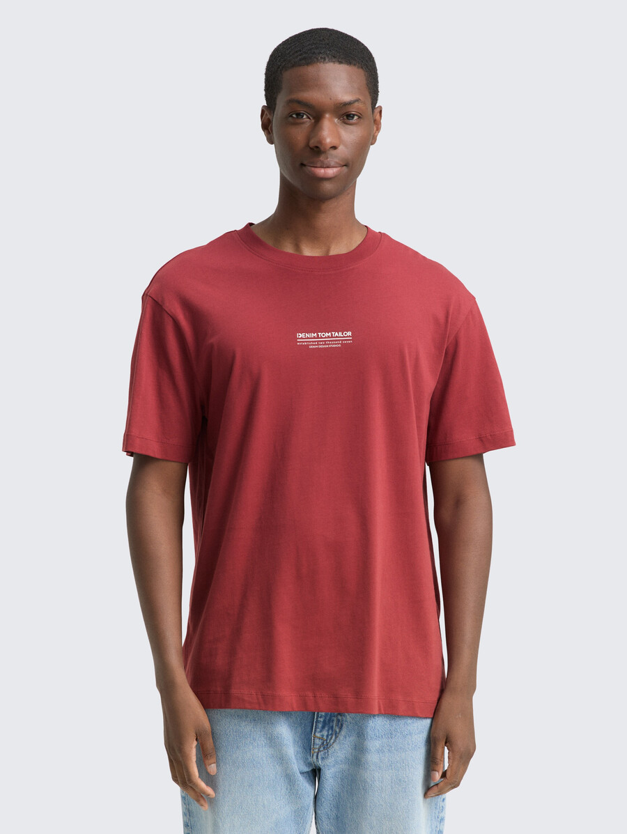 t-shirt in cotone dalla vestibilità comoda