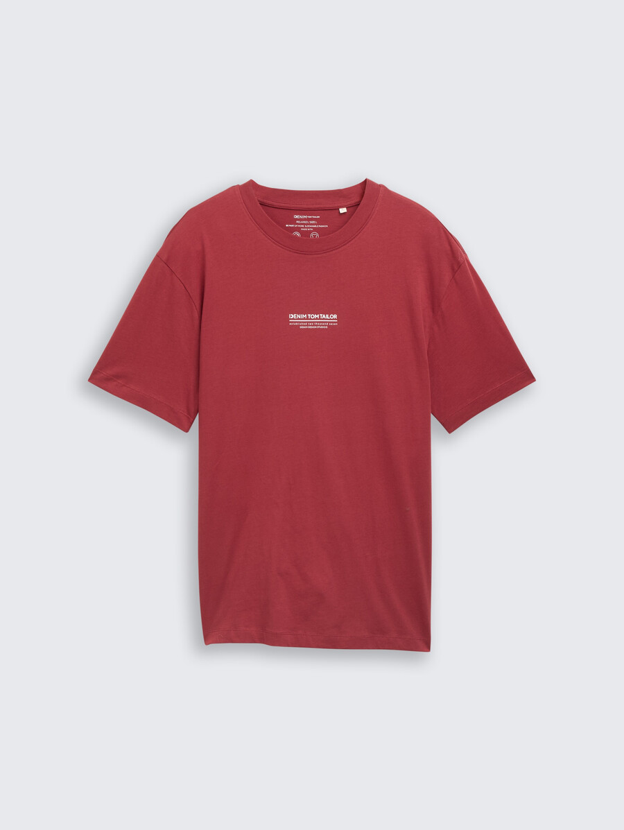 t-shirt in cotone dalla vestibilità comoda