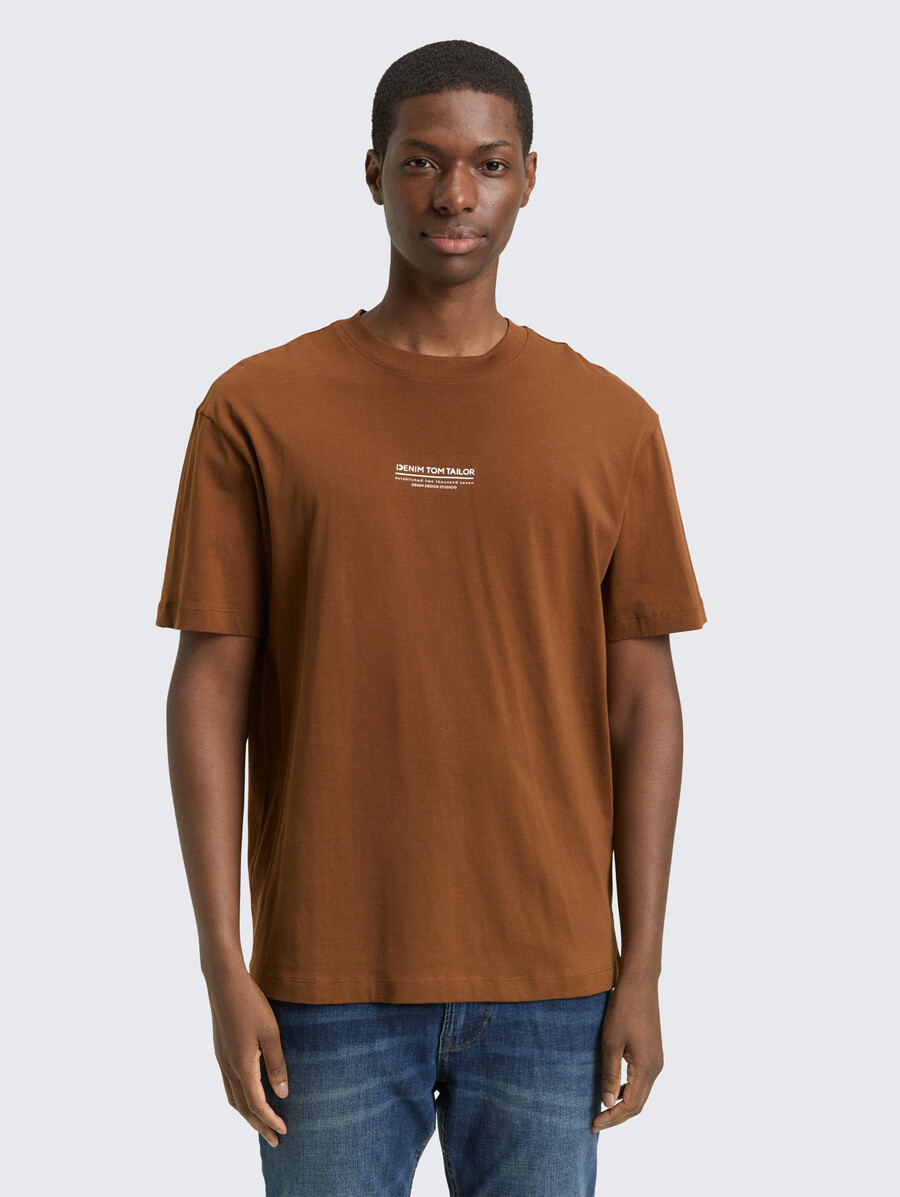 t-shirt in cotone dalla vestibilità comoda