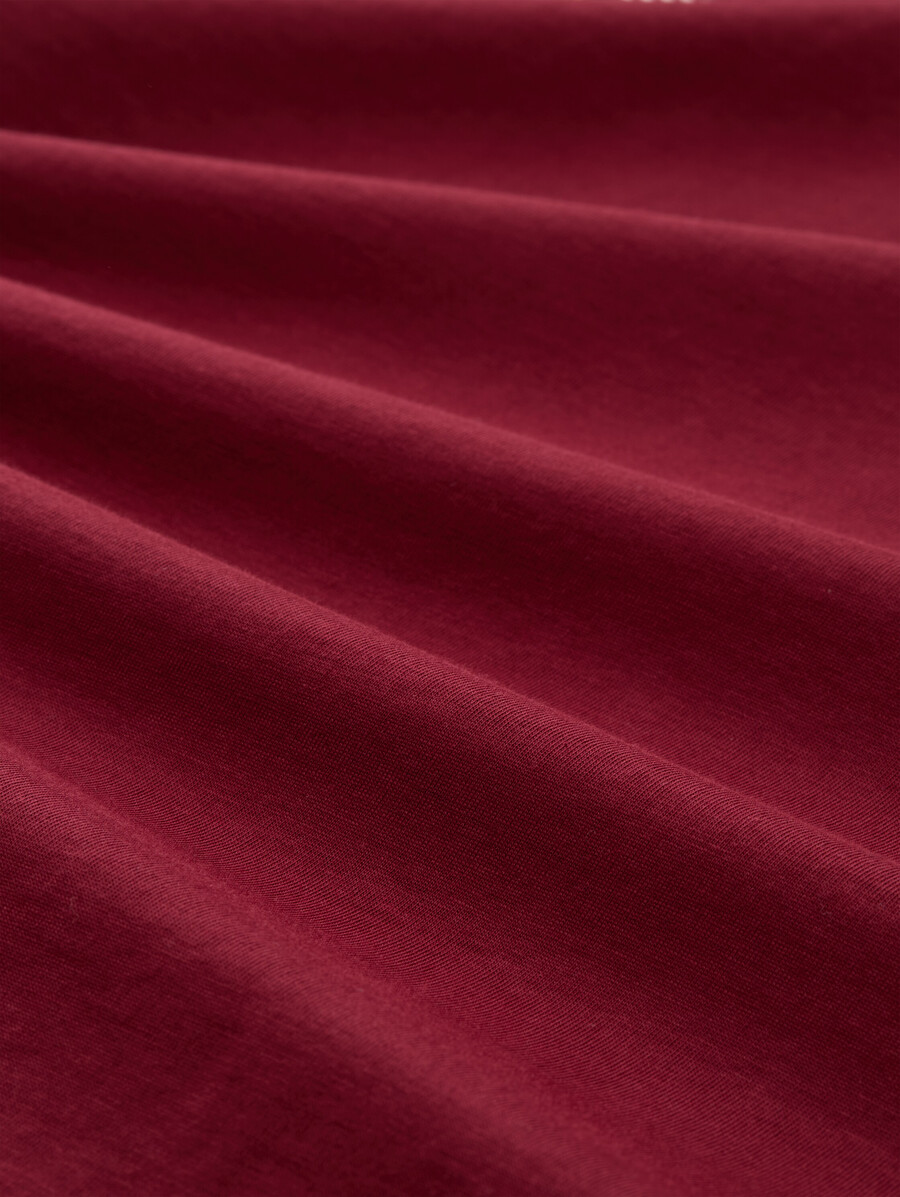 t-shirt in cotone con stampa del logo
