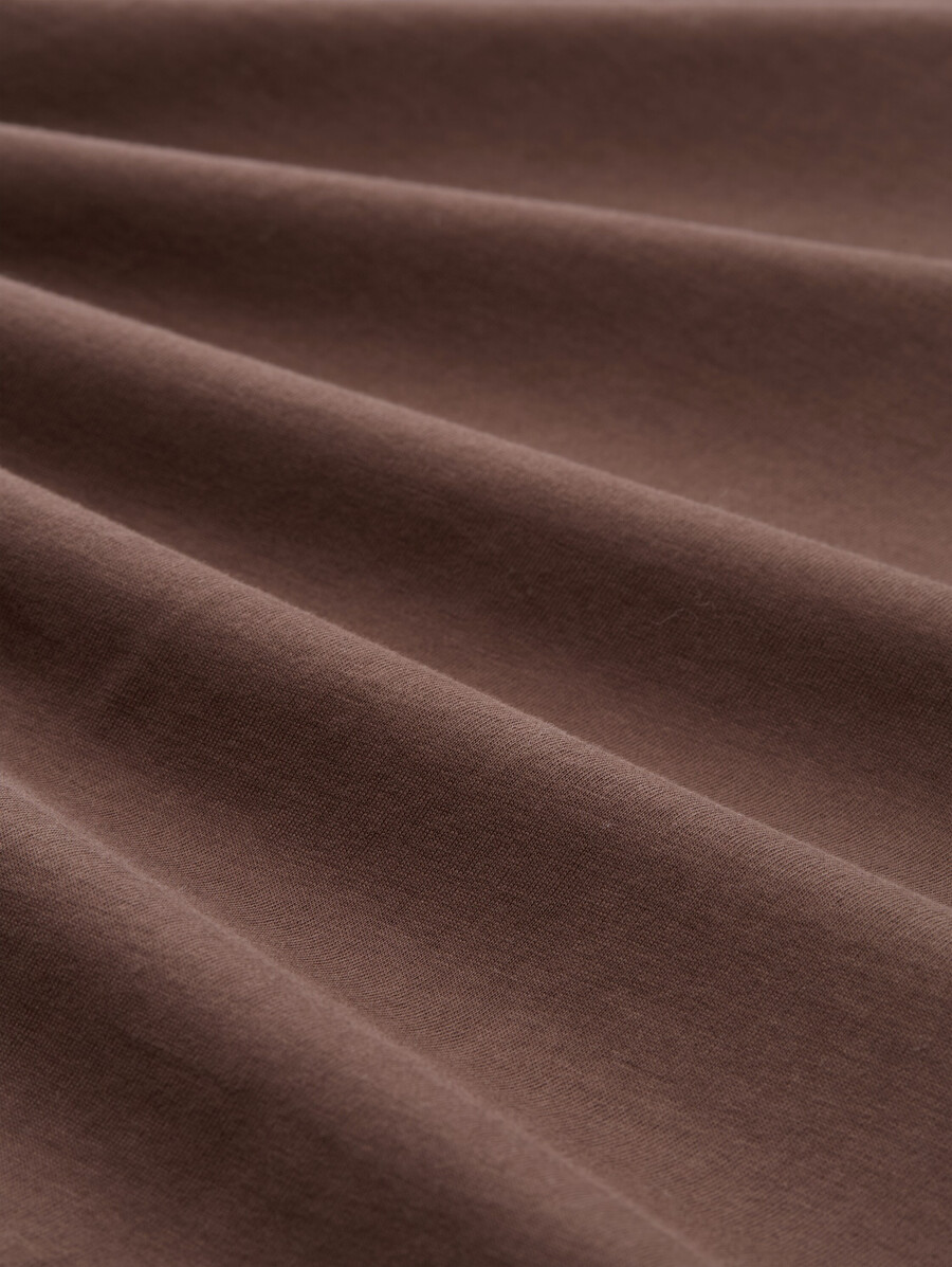 t-shirt in cotone con stampa del logo