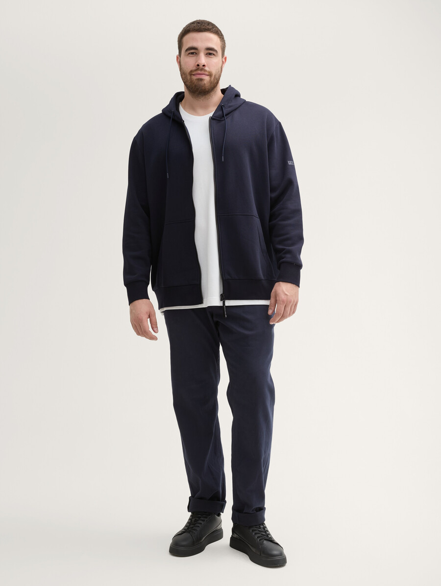 plus size - giacca felpata basica