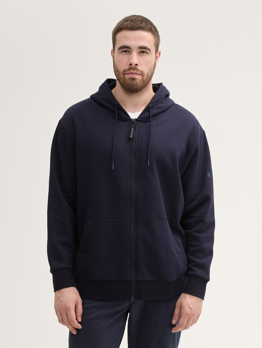 plus size - giacca felpata basica