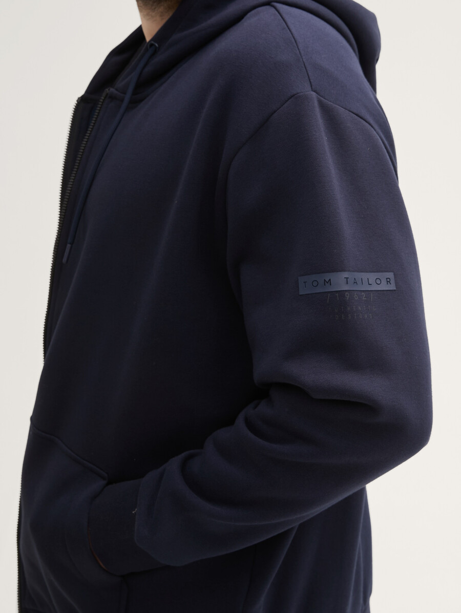 plus size - giacca felpata basica
